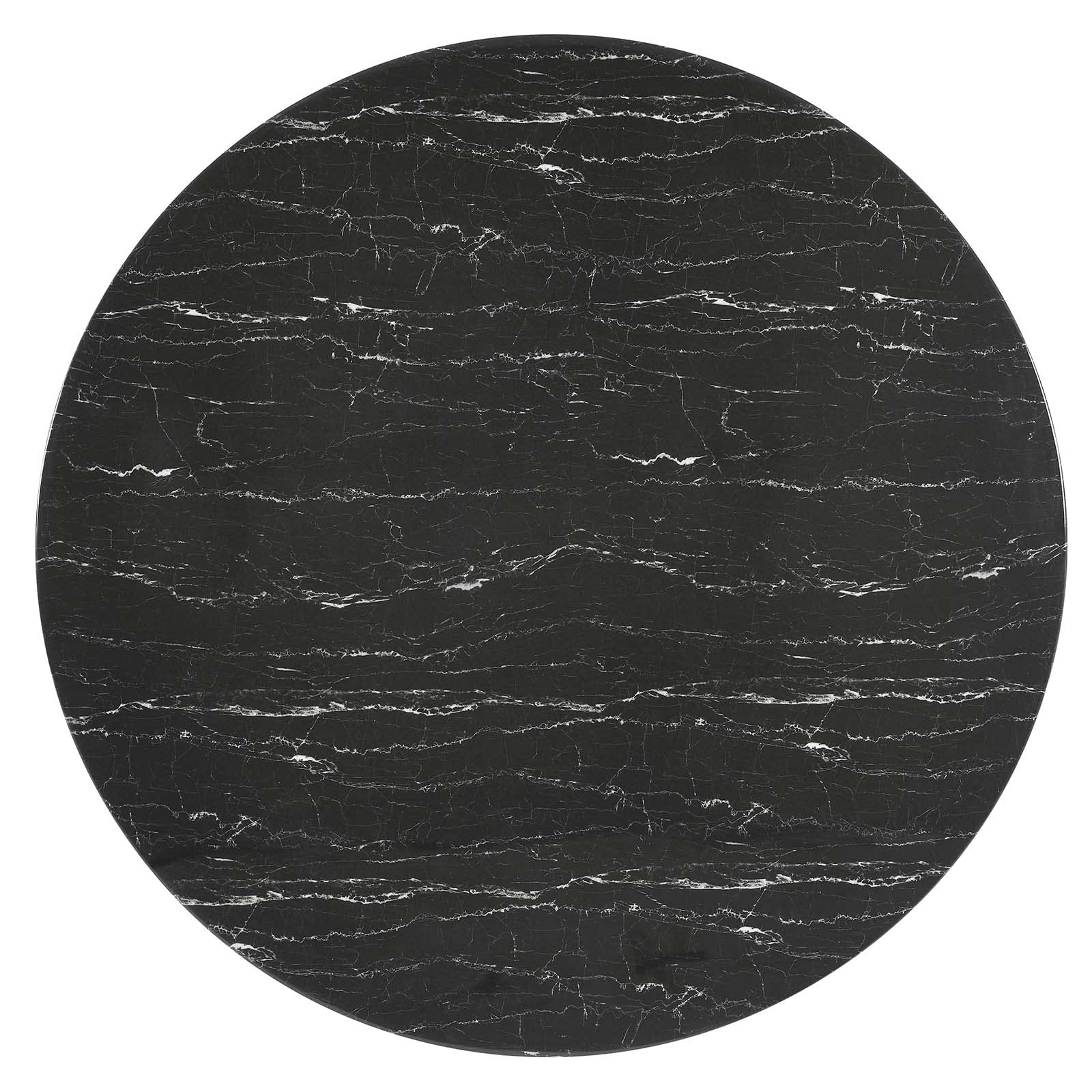 Modway Lippa Dining Table, 60", Black Black